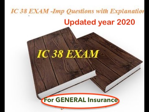 FREE IC 38 Mock Test For General Insurance Agent Exam